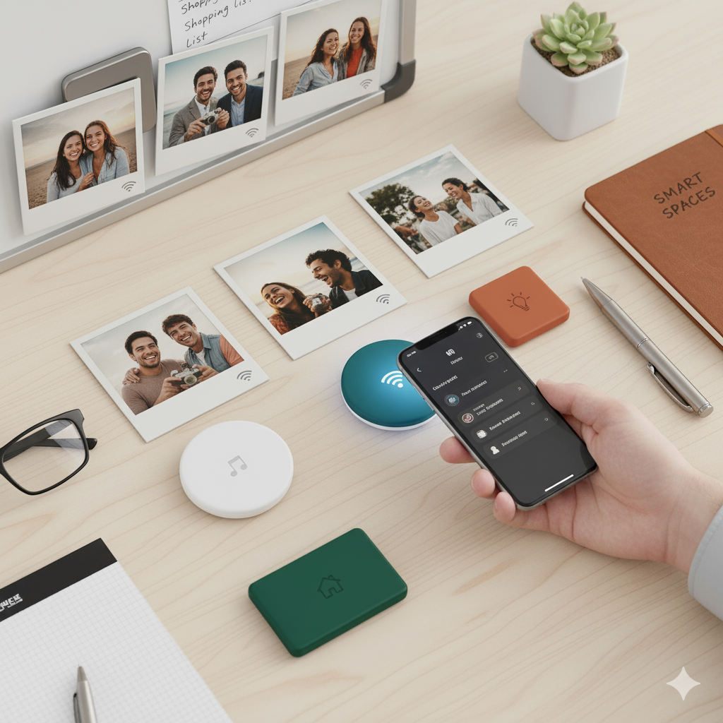 Smart NFC Photo Magnets