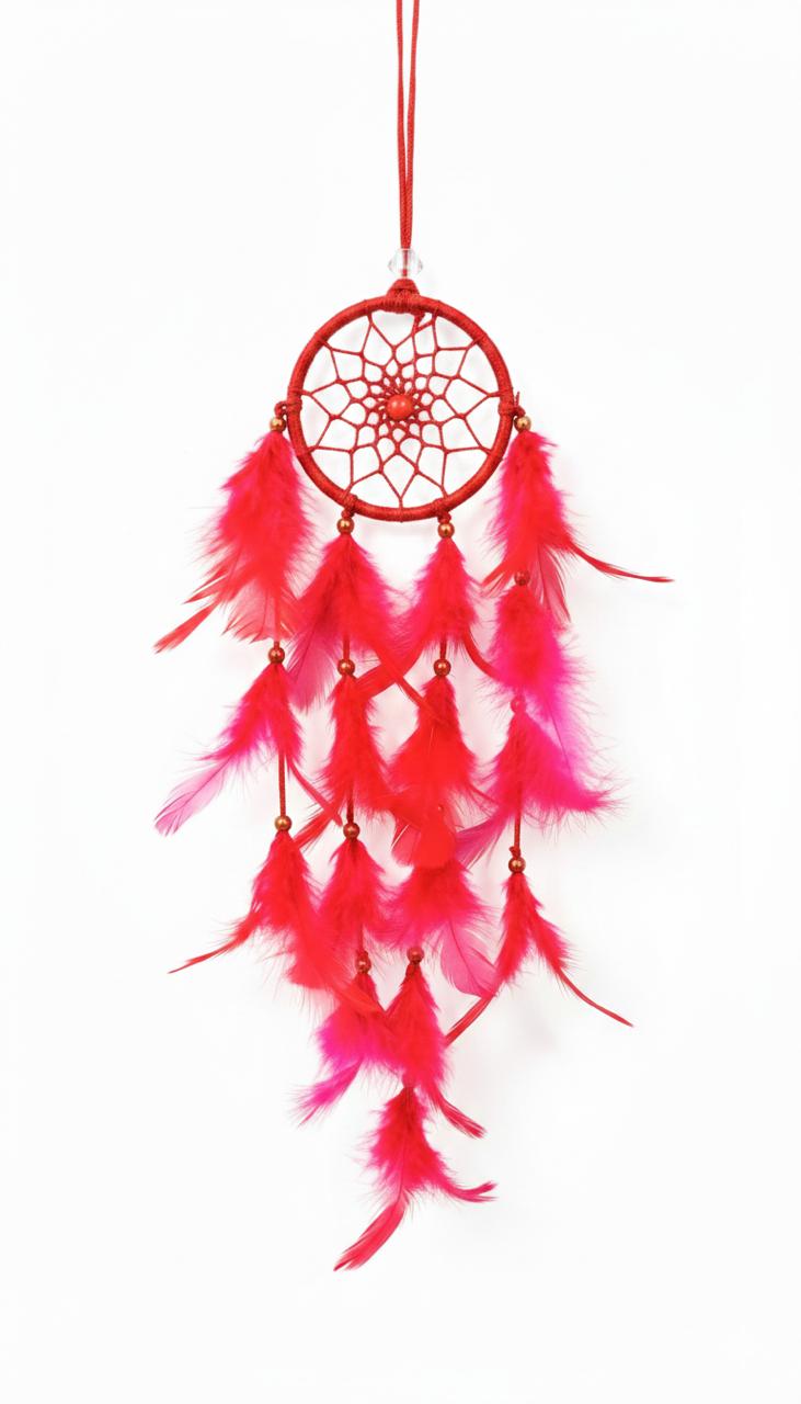 Colorful Dream Catcher – Boho Feather Wall Hanging for Positive Vibes